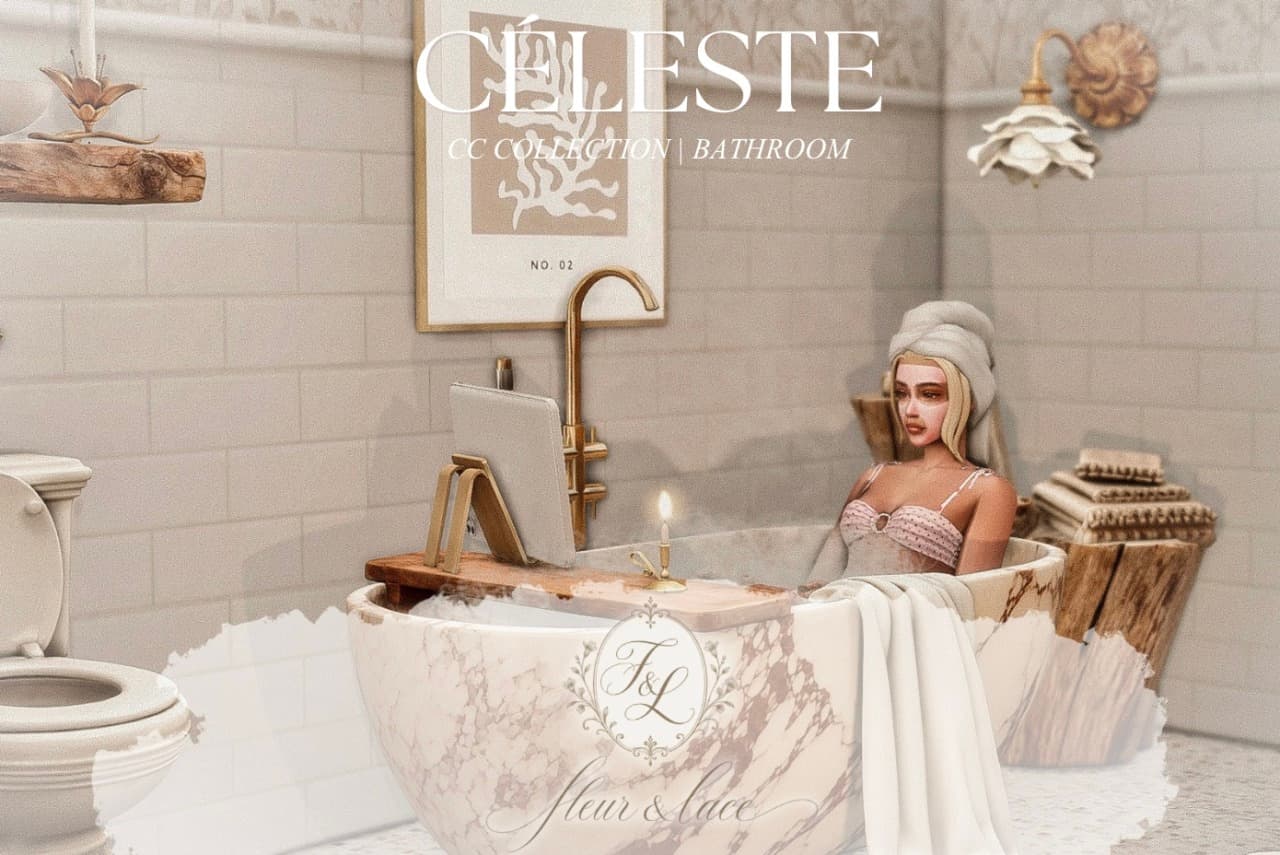 Набор для ванной Celeste Bathroom